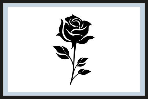 Download Rose Silhouette ,Flower Icon - Lower Collection