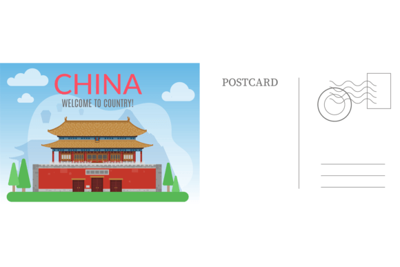 Download Welcome to China Postcard. Chinese Card - Card Collection