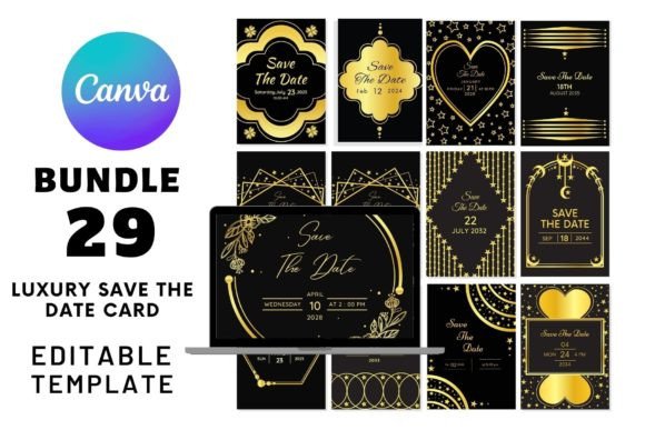 Download 29 Luxury Save the Date Card Vol-4 - Card Collection