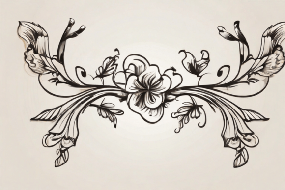 Download About Hand Drawn Floral Decorative Borde - Hand Collection
